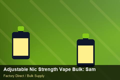 Adjustable Nic Strength Vape Bulk — Adjustable Nic Strength Vape Bulk: Sample Policy — Third-Party Inspection photo 2