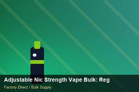 Adjustable Nic Strength Vape Bulk — Adjustable Nic Strength Vape Bulk: Regulatory Update — Third-Party Inspection photo 2