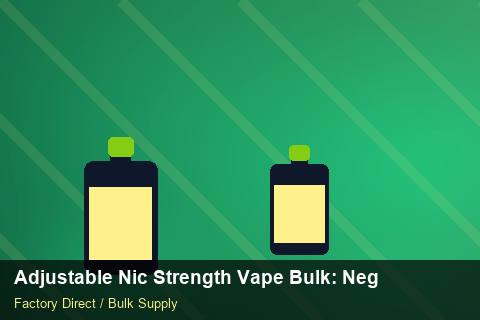 Adjustable Nic Strength Vape Bulk — Adjustable Nic Strength Vape Bulk: Negotiation Tips — Third-Party Inspection photo 2