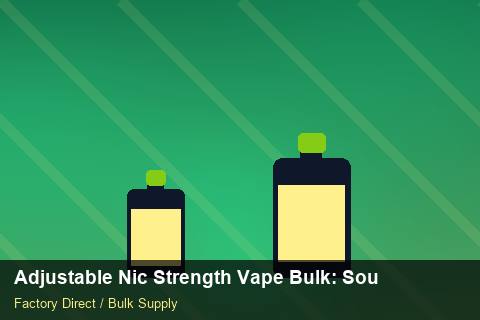 Adjustable Nic Strength Vape Bulk — Adjustable Nic Strength Vape Bulk: Sourcing Workflow — Third-Party Inspection photo 2