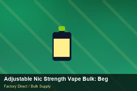 Adjustable Nic Strength Vape Bulk — Adjustable Nic Strength Vape Bulk: Beginner's Guide — Third-Party Inspection photo 2