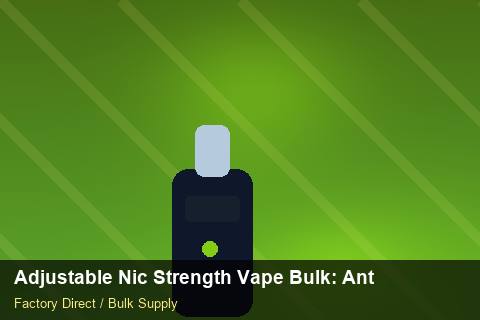 Adjustable Nic Strength Vape Bulk — Adjustable Nic Strength Vape Bulk: Anti-Counterfeit Measures — Third-Party Inspection photo 1