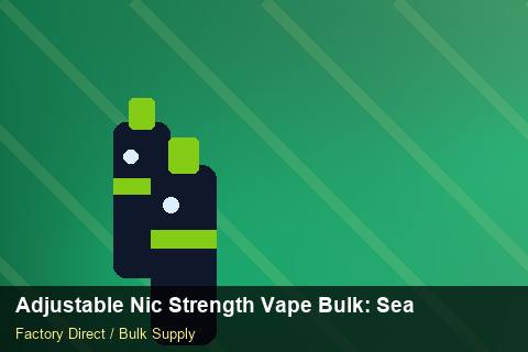 Adjustable Nic Strength Vape Bulk — Adjustable Nic Strength Vape Bulk: Seasonal Planning — Third-Party Inspection photo 2