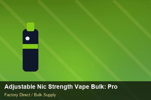 Adjustable Nic Strength Vape Bulk — Adjustable Nic Strength Vape Bulk: Product Launch Playbook — Third-Party Inspection photo 2