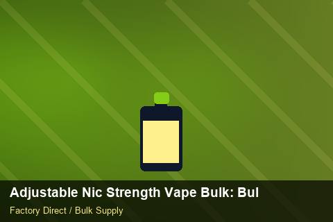 Adjustable Nic Strength Vape Bulk — Adjustable Nic Strength Vape Bulk: Bulk Supplier Guide — Batch Traceability photo 2