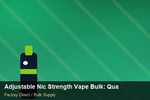 Adjustable Nic Strength Vape Bulk — Adjustable Nic Strength Vape Bulk: Quality Inspection Checklist — Batch Traceability photo 2