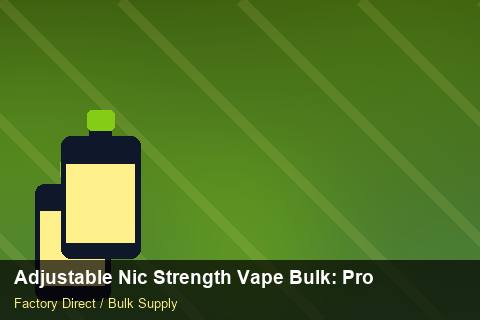 Adjustable Nic Strength Vape Bulk — Adjustable Nic Strength Vape Bulk: Procurement Strategy — Batch Traceability photo 1