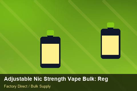 Adjustable Nic Strength Vape Bulk — Adjustable Nic Strength Vape Bulk: Regulatory Update — Batch Traceability photo 1