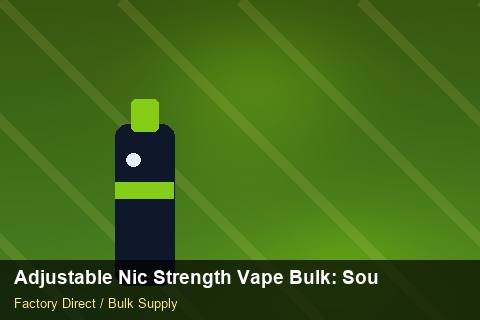Adjustable Nic Strength Vape Bulk — Adjustable Nic Strength Vape Bulk: Sourcing Workflow — Batch Traceability photo 1