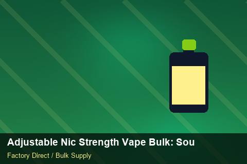 Adjustable Nic Strength Vape Bulk — Adjustable Nic Strength Vape Bulk: Sourcing Workflow — Batch Traceability photo 2