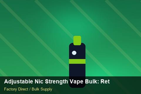 Adjustable Nic Strength Vape Bulk — Adjustable Nic Strength Vape Bulk: Returns & Warranty — Batch Traceability photo 1