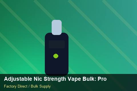 Adjustable Nic Strength Vape Bulk — Adjustable Nic Strength Vape Bulk: Procurement Checklist — Batch Traceability photo 2
