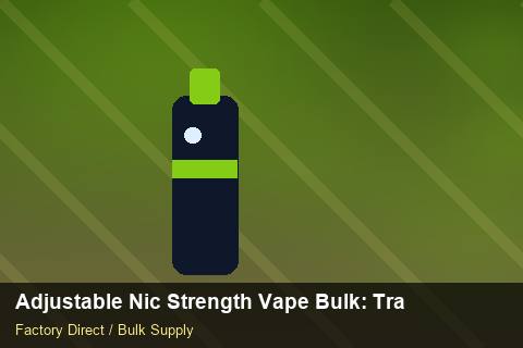 Adjustable Nic Strength Vape Bulk — Adjustable Nic Strength Vape Bulk: Trade Terms — Batch Traceability photo 2