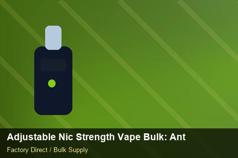 Adjustable Nic Strength Vape Bulk — Adjustable Nic Strength Vape Bulk: Anti-Counterfeit Measures — Batch Traceability photo 1