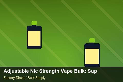 Adjustable Nic Strength Vape Bulk — Adjustable Nic Strength Vape Bulk: Supplier Vetting — Batch Traceability photo 2