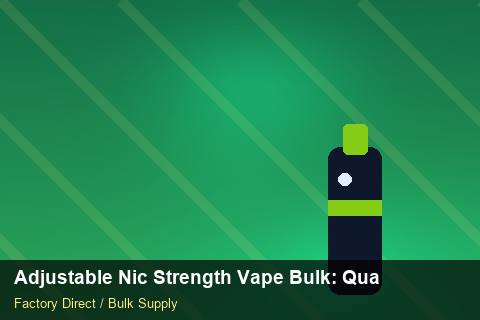 Adjustable Nic Strength Vape Bulk — Adjustable Nic Strength Vape Bulk: Quality Inspection Checklist — Defect Handling photo 2