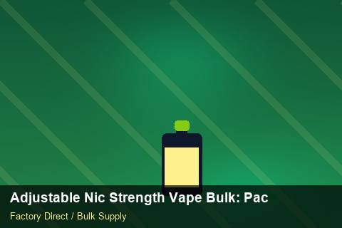 Adjustable Nic Strength Vape Bulk — Adjustable Nic Strength Vape Bulk: Packaging Standards — Defect Handling photo 1