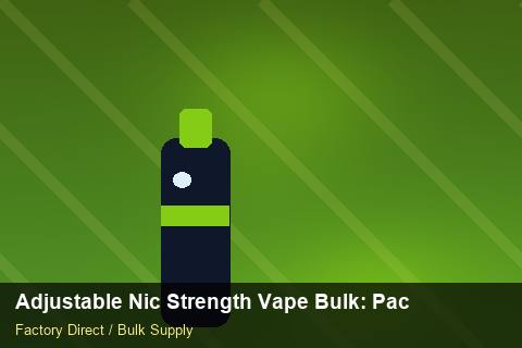 Adjustable Nic Strength Vape Bulk — Adjustable Nic Strength Vape Bulk: Packaging Standards — Defect Handling photo 2