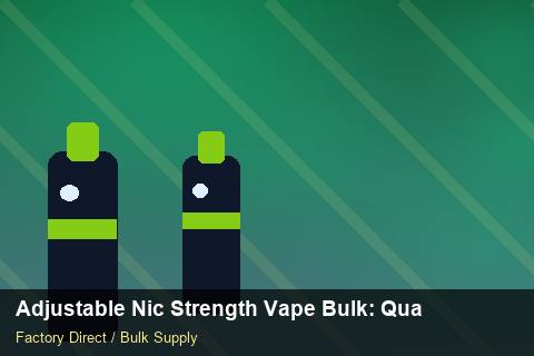 Adjustable Nic Strength Vape Bulk — Adjustable Nic Strength Vape Bulk: Quality Control Process — Defect Handling photo 1