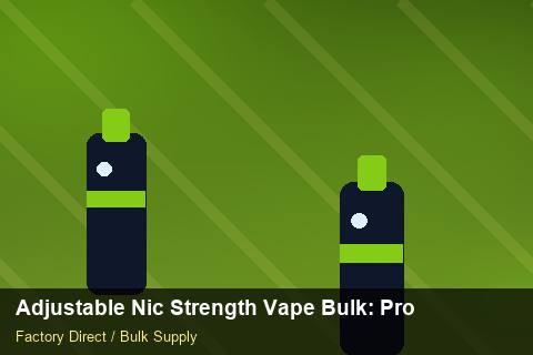 Adjustable Nic Strength Vape Bulk — Adjustable Nic Strength Vape Bulk: Production Capacity — Defect Handling photo 2