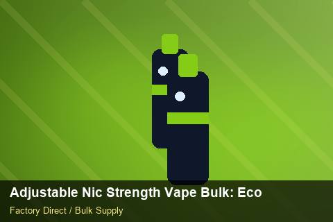 Adjustable Nic Strength Vape Bulk — Adjustable Nic Strength Vape Bulk: Eco-Friendly Materials — Defect Handling photo 2