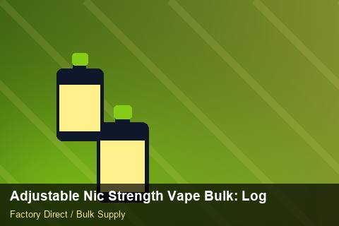 Adjustable Nic Strength Vape Bulk — Adjustable Nic Strength Vape Bulk: Logistics Solutions — Defect Handling photo 1