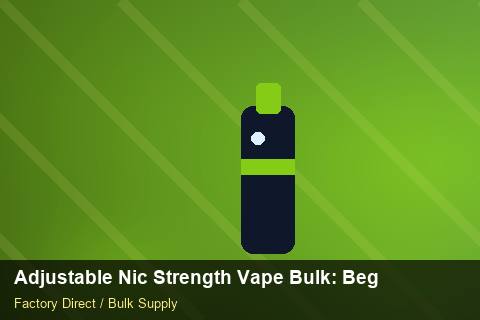 Adjustable Nic Strength Vape Bulk — Adjustable Nic Strength Vape Bulk: Beginner's Guide — Defect Handling photo 1