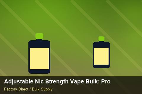 Adjustable Nic Strength Vape Bulk — Adjustable Nic Strength Vape Bulk: Procurement Strategy — Replacement Policy photo 1