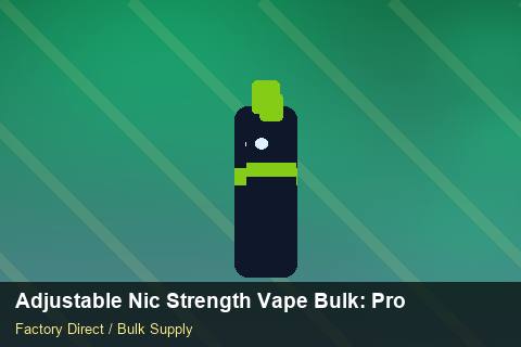 Adjustable Nic Strength Vape Bulk — Adjustable Nic Strength Vape Bulk: Procurement Strategy — Replacement Policy photo 2