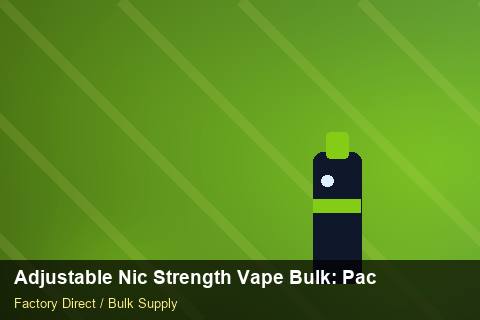 Adjustable Nic Strength Vape Bulk — Adjustable Nic Strength Vape Bulk: Packaging Standards — Replacement Policy photo 2