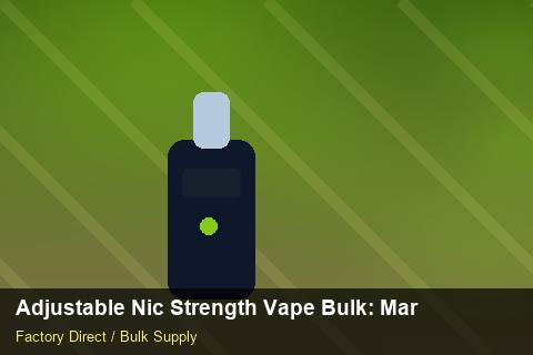 Adjustable Nic Strength Vape Bulk — Adjustable Nic Strength Vape Bulk: Market Trends 2026 — Replacement Policy photo 2