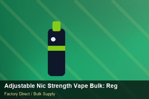Adjustable Nic Strength Vape Bulk — Adjustable Nic Strength Vape Bulk: Regulatory Update — Replacement Policy photo 2
