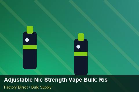 Adjustable Nic Strength Vape Bulk — Adjustable Nic Strength Vape Bulk: Risk Management — Replacement Policy photo 1