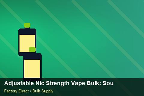 Adjustable Nic Strength Vape Bulk — Adjustable Nic Strength Vape Bulk: Sourcing Workflow — Replacement Policy photo 2