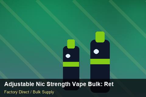Adjustable Nic Strength Vape Bulk — Adjustable Nic Strength Vape Bulk: Returns & Warranty — Replacement Policy photo 1