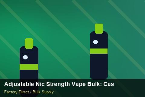 Adjustable Nic Strength Vape Bulk — Adjustable Nic Strength Vape Bulk: Case Studies — Replacement Policy photo 1