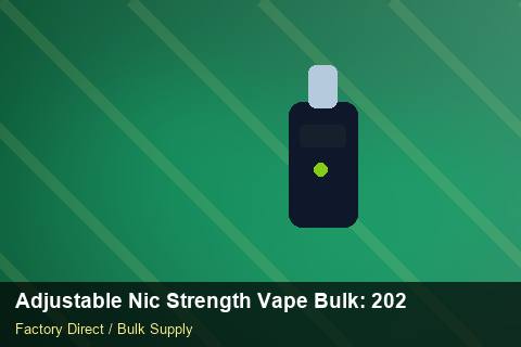 Adjustable Nic Strength Vape Bulk — Adjustable Nic Strength Vape Bulk: 2026 Buyer's Handbook — Seasonal Demand photo 2