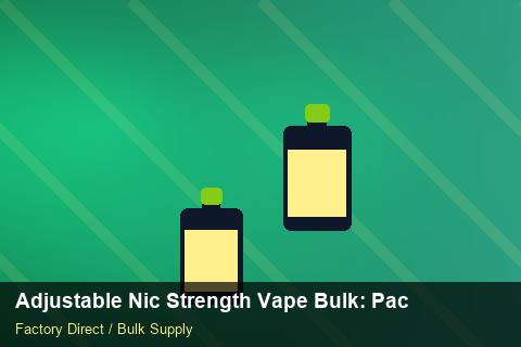 Adjustable Nic Strength Vape Bulk — Adjustable Nic Strength Vape Bulk: Packaging Standards — Seasonal Demand photo 1