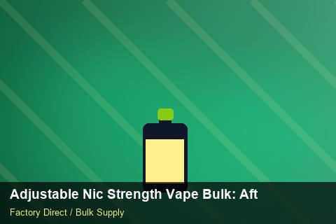 Adjustable Nic Strength Vape Bulk — Adjustable Nic Strength Vape Bulk: After-Sales Support — Seasonal Demand photo 2