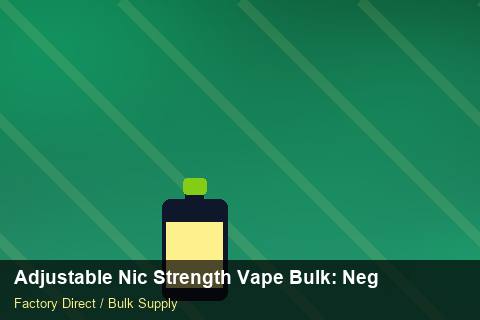 Adjustable Nic Strength Vape Bulk — Adjustable Nic Strength Vape Bulk: Negotiation Tips — Seasonal Demand photo 2