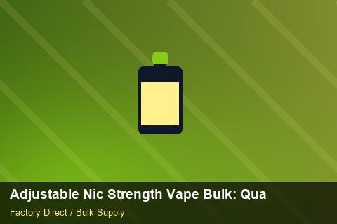 Adjustable Nic Strength Vape Bulk — Adjustable Nic Strength Vape Bulk: Quality Control Process — Seasonal Demand photo 2