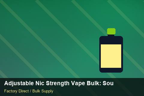 Adjustable Nic Strength Vape Bulk — Adjustable Nic Strength Vape Bulk: Sourcing Workflow — Seasonal Demand photo 2