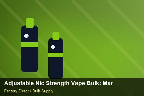 Adjustable Nic Strength Vape Bulk — Adjustable Nic Strength Vape Bulk: Market Comparison — Seasonal Demand photo 2