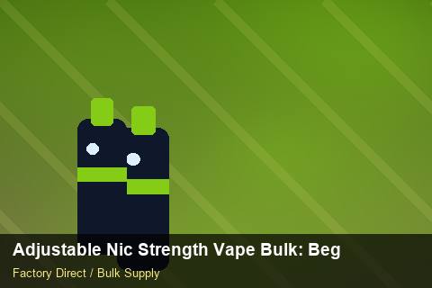 Adjustable Nic Strength Vape Bulk — Adjustable Nic Strength Vape Bulk: Beginner's Guide — Seasonal Demand photo 1