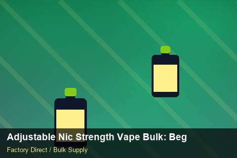 Adjustable Nic Strength Vape Bulk — Adjustable Nic Strength Vape Bulk: Beginner's Guide — Seasonal Demand photo 2