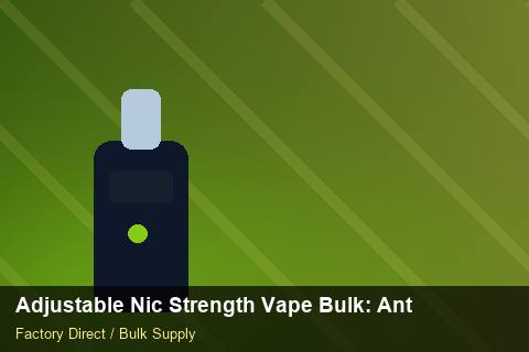 Adjustable Nic Strength Vape Bulk — Adjustable Nic Strength Vape Bulk: Anti-Counterfeit Measures — Seasonal Demand photo 1