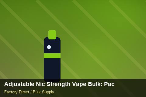 Adjustable Nic Strength Vape Bulk — Adjustable Nic Strength Vape Bulk: Packaging Standards — Holiday Bundles photo 2