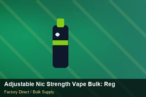 Adjustable Nic Strength Vape Bulk — Adjustable Nic Strength Vape Bulk: Regulatory Update — Holiday Bundles photo 2
