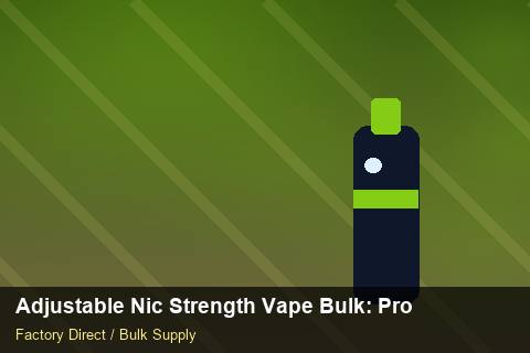 Adjustable Nic Strength Vape Bulk — Adjustable Nic Strength Vape Bulk: Production Capacity — Holiday Bundles photo 2