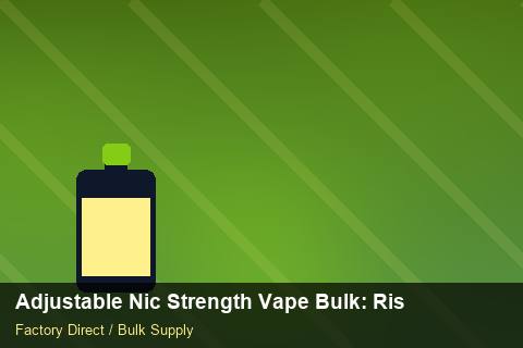 Adjustable Nic Strength Vape Bulk — Adjustable Nic Strength Vape Bulk: Risk Management — Holiday Bundles photo 2